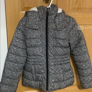 Hollister puffy jacket